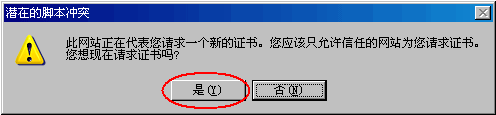 证书请求