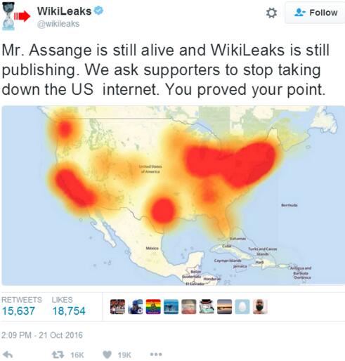 美国遭DDOS攻击5