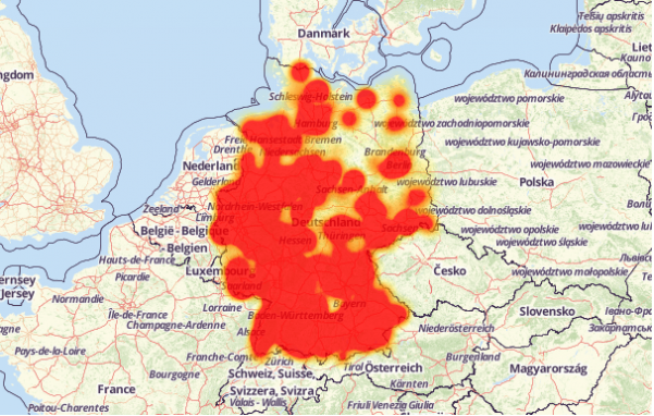德国电信90万用户网络中断