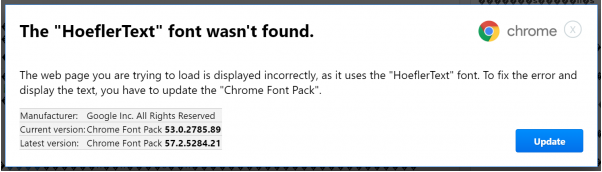 Chrome安全警告1