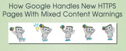 谷歌如何处理带有混合内容警告的HTTPS页面