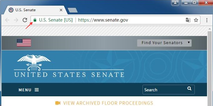 美国参议院网站