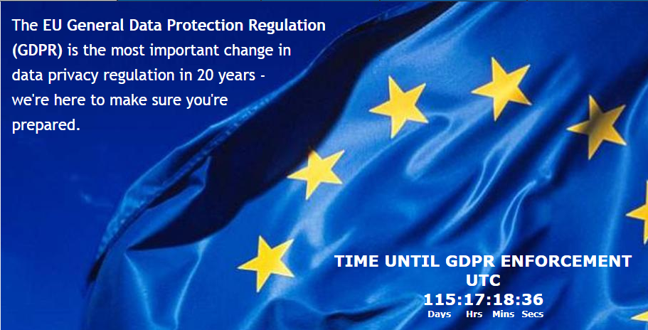 欧盟数据隐私安全法案GDPR