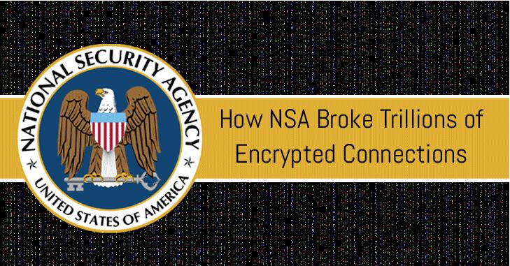 NSA破解数万亿的加密连接