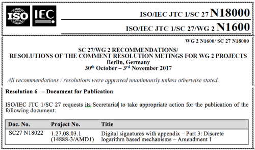 ISO/IEC 14888-3/AMD1