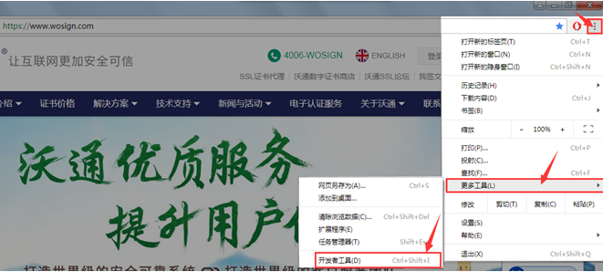 Chrome浏览器查看证书信息1