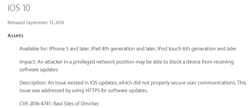 iOS 10使用HTTPS更新升级2