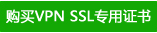 购买VPN SSL专用证书