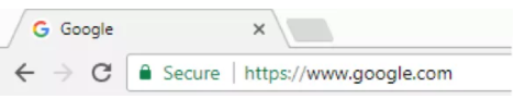 Chrome浏览器HTTPS安全标识01